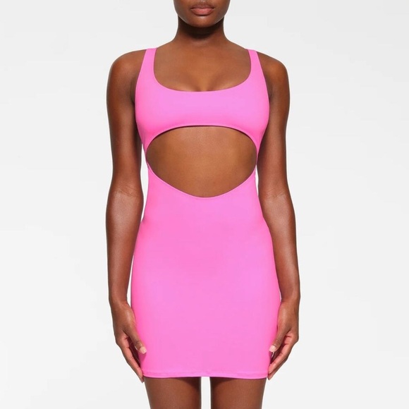 SKIMS Other - SKIMS SWIM DRESS TAFFY NWOT MEDIUM